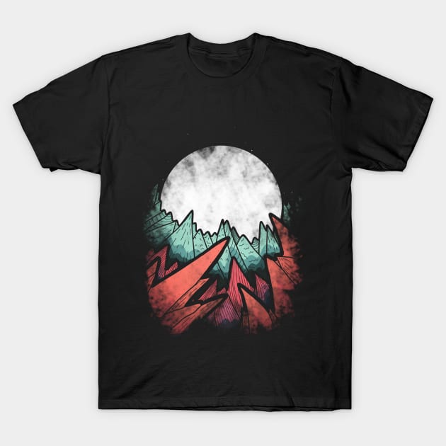 Sharp rocks T-Shirt by Swadeillustrations